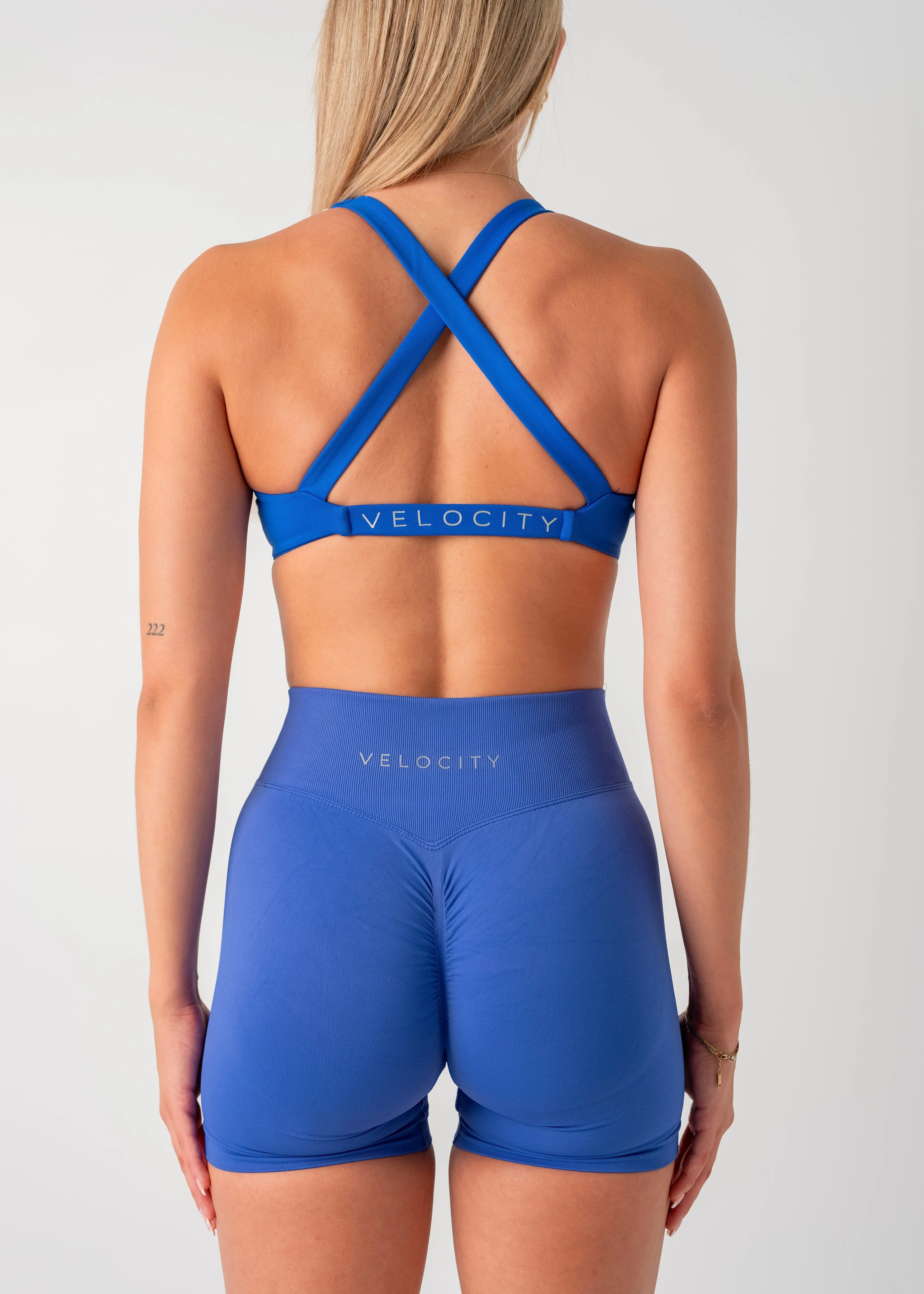 TWIST BRA - COBALT Flexible Material Anti-static seams