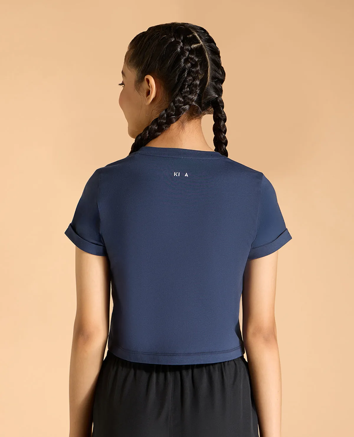 Cotton Crop Top For Girls Urban Trend Look