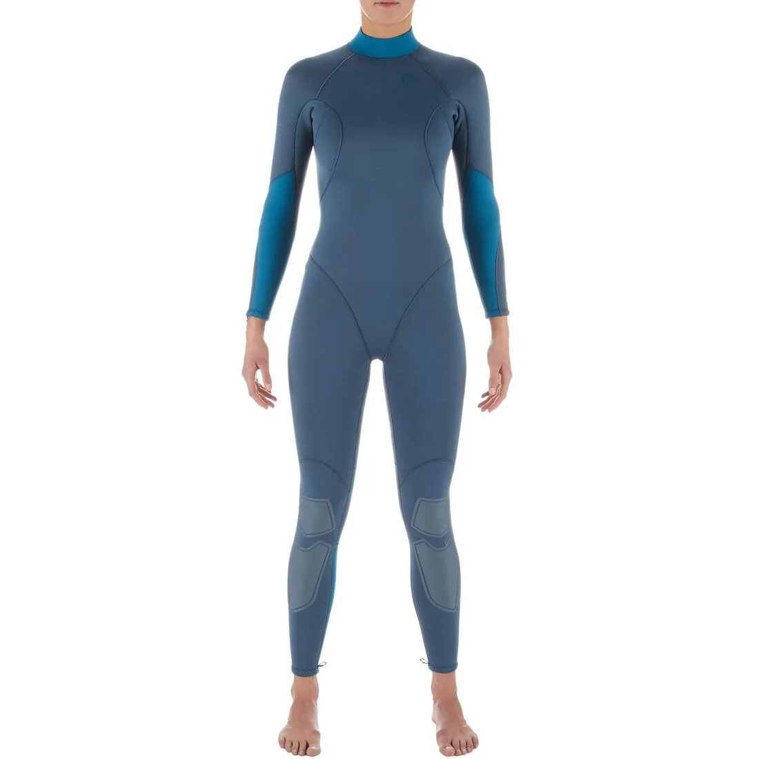 ShockAbsorbingInserts FlexibleSeams Traje Buceo Subea SCD 100 Mujer Neopreno 3?mm Cierre Dorsal