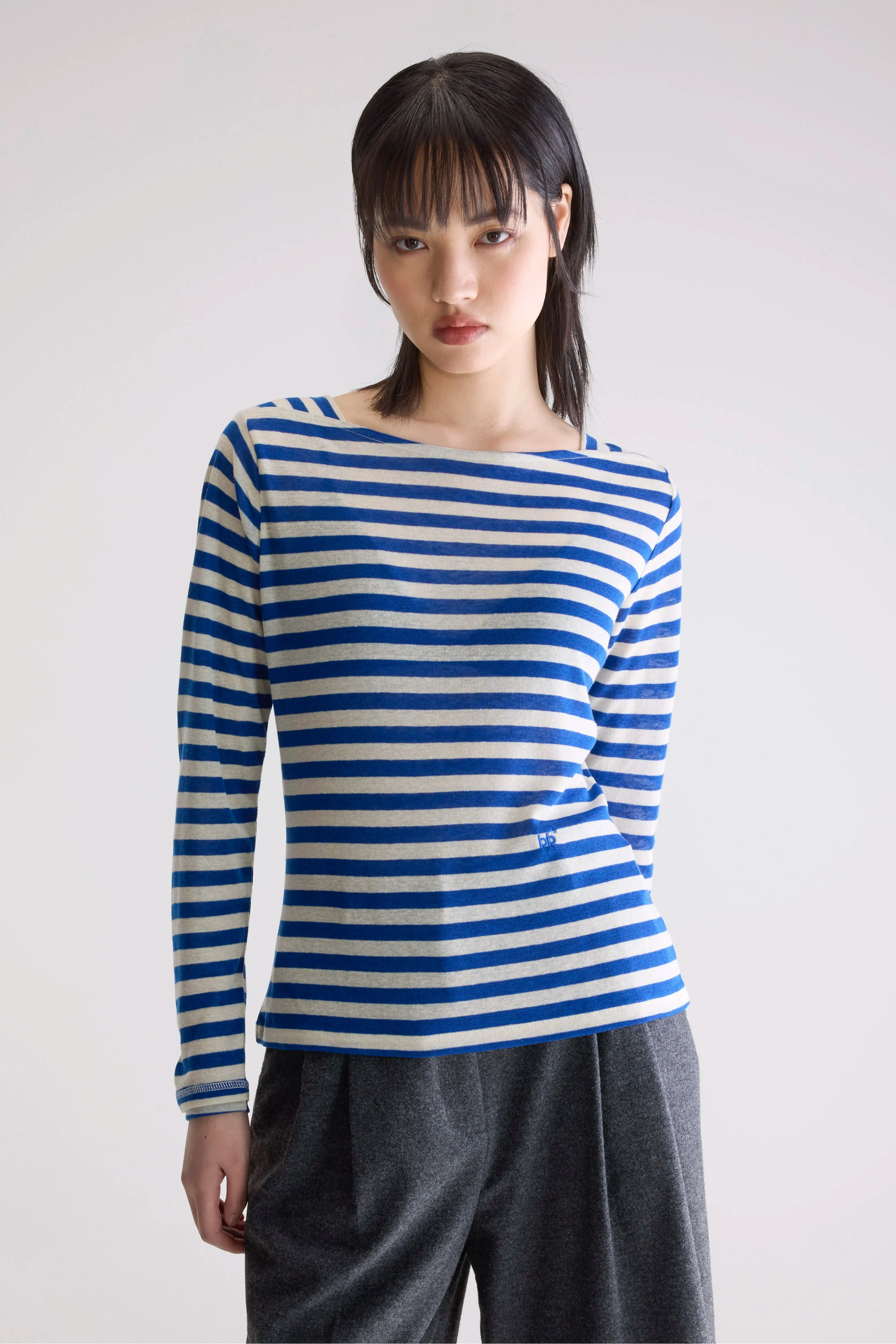 Veras fitted t-shirt (252 / W / STRIPE A) Urban Trend