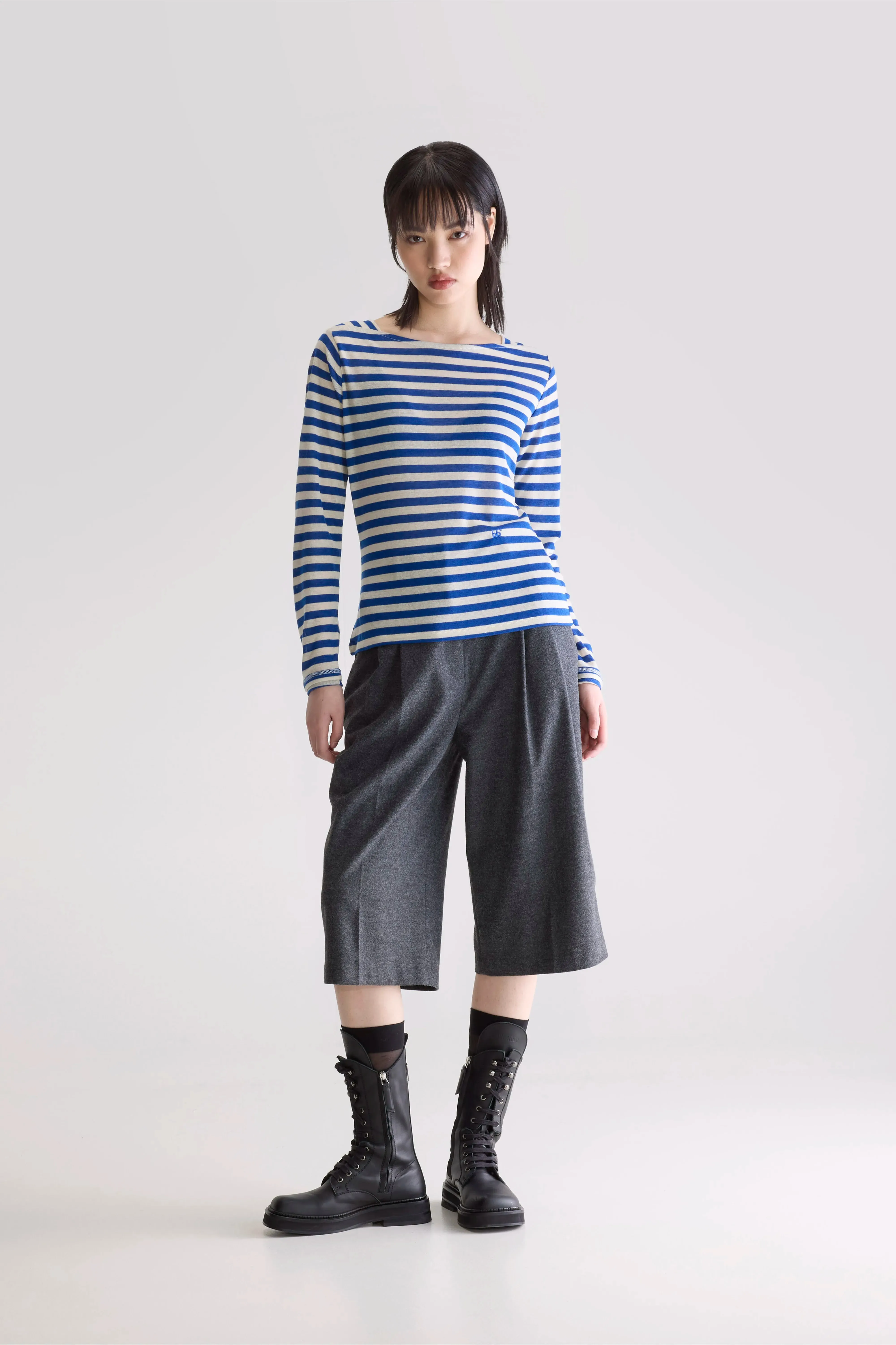 Veras fitted t-shirt (252 / W / STRIPE A) Street Trend Look