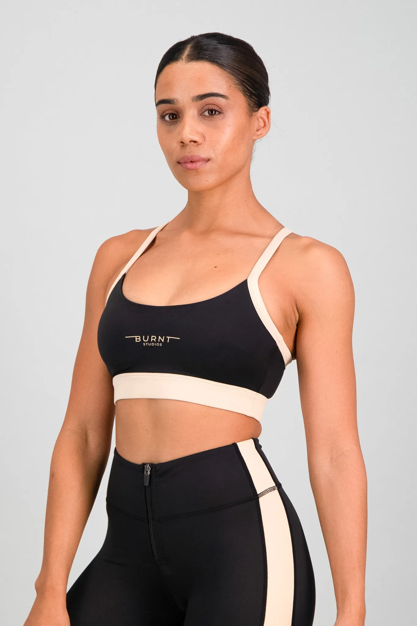 Front Zip Closure Motion Cali Sports Bra