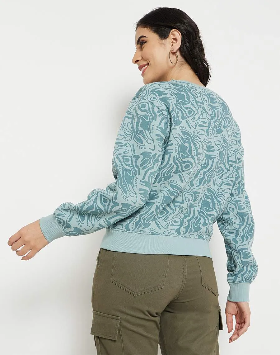 Madame Celeste Round Neck Sweatshirt Comfy All Day