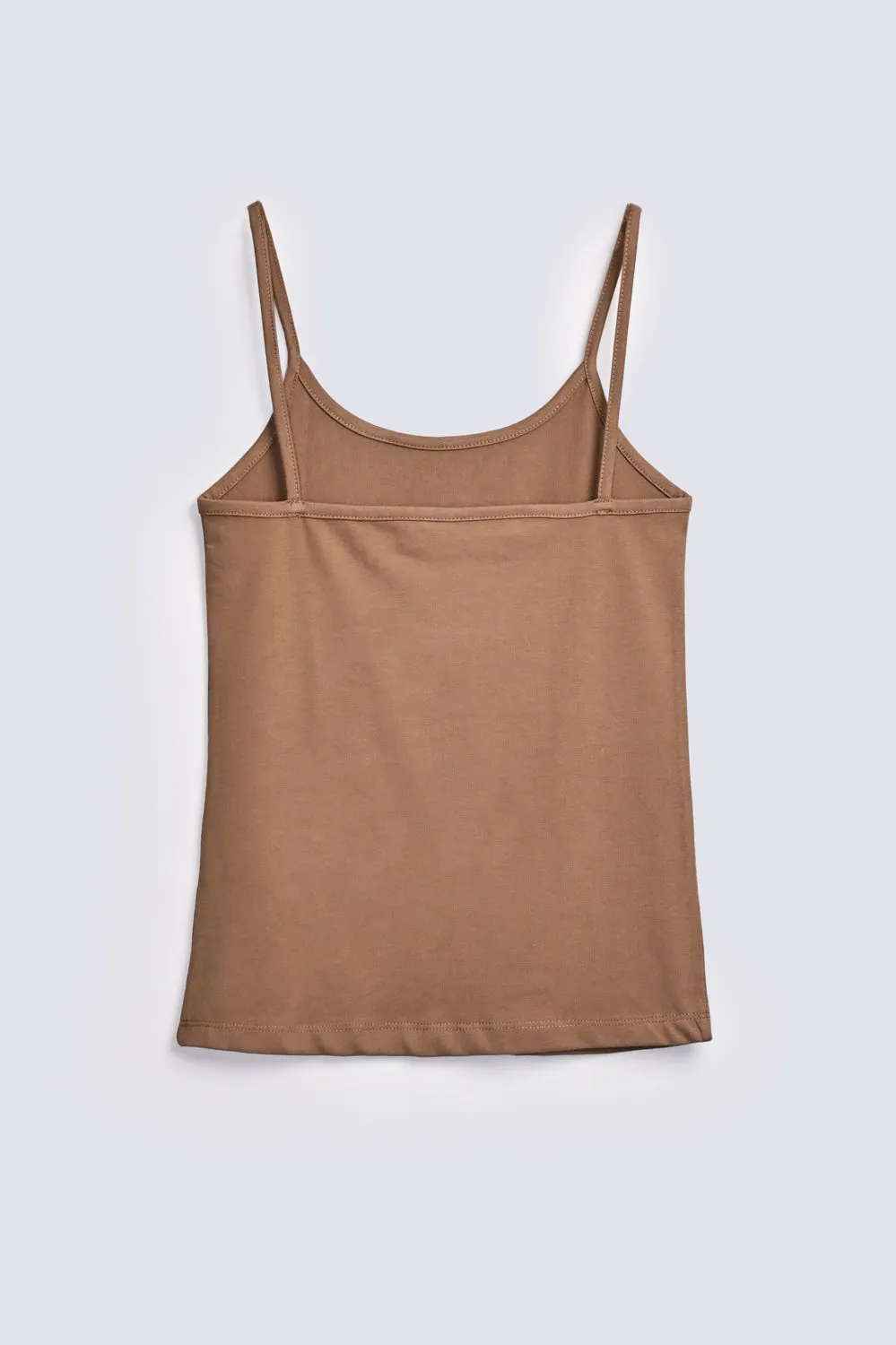 CAMISOLE Seamless Sleeve Construction Moon Beam