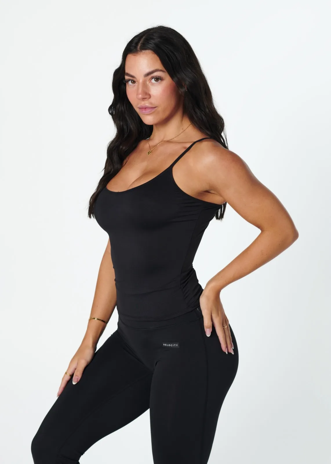ESSENTIALS TANK - BLACK OdorResistant All-Weather Wear