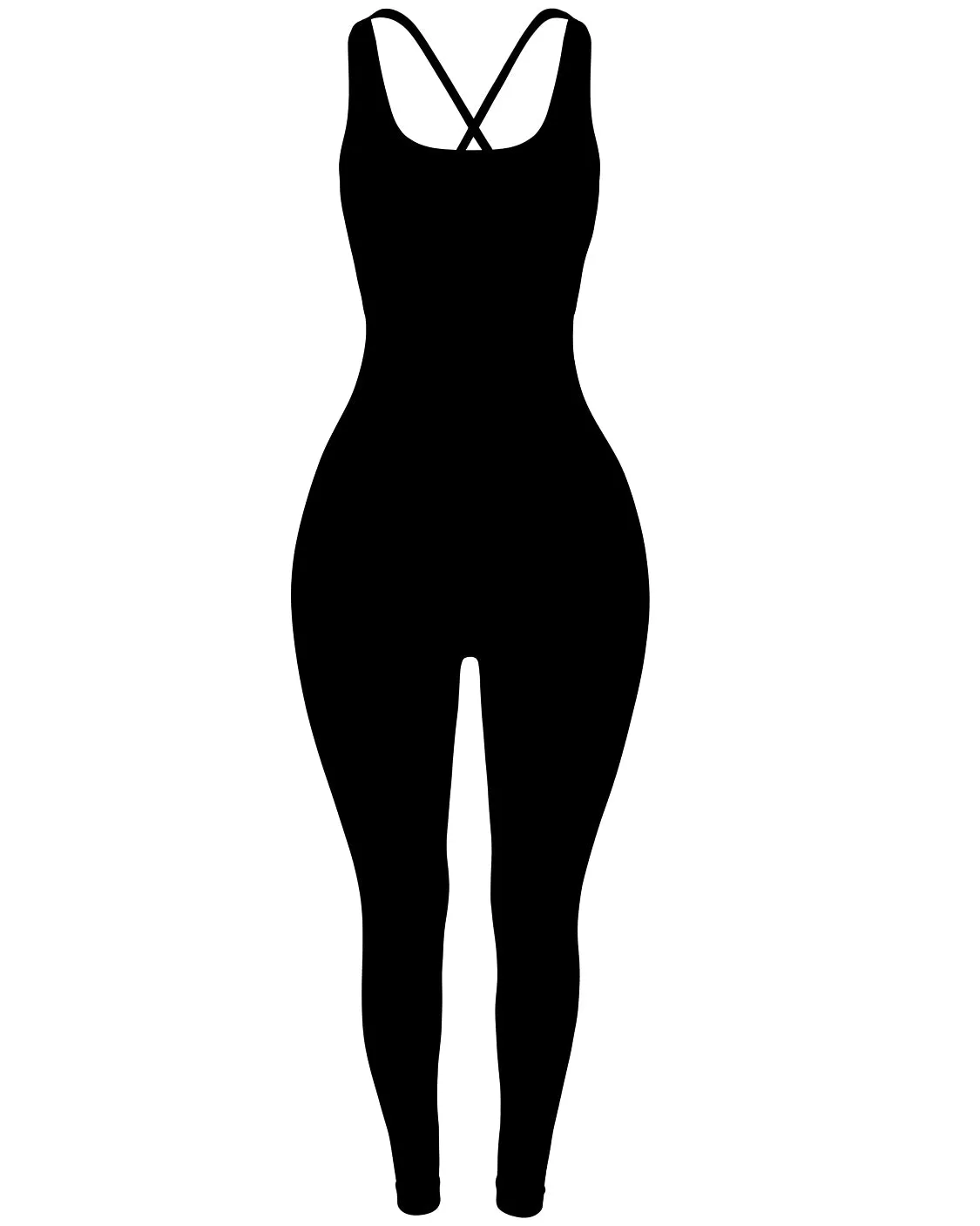 MoistureWickingMaterial MachineWashable AUROLA Strappy Jumpsuit