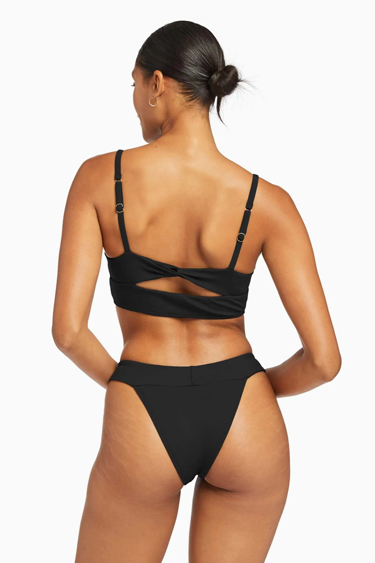 Emmi Top - Black BioSculpt Durable Strap Anchors Versatile Layering
