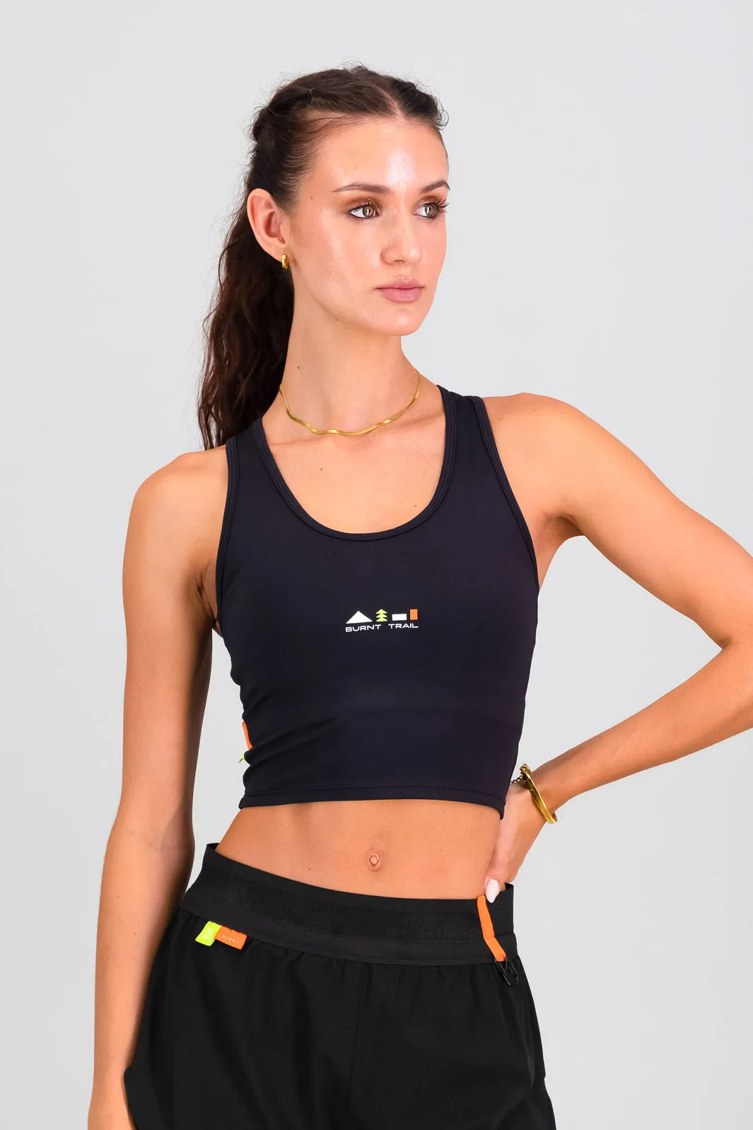 Pace Supportive Tank Stay Cool Layered Binding Edges