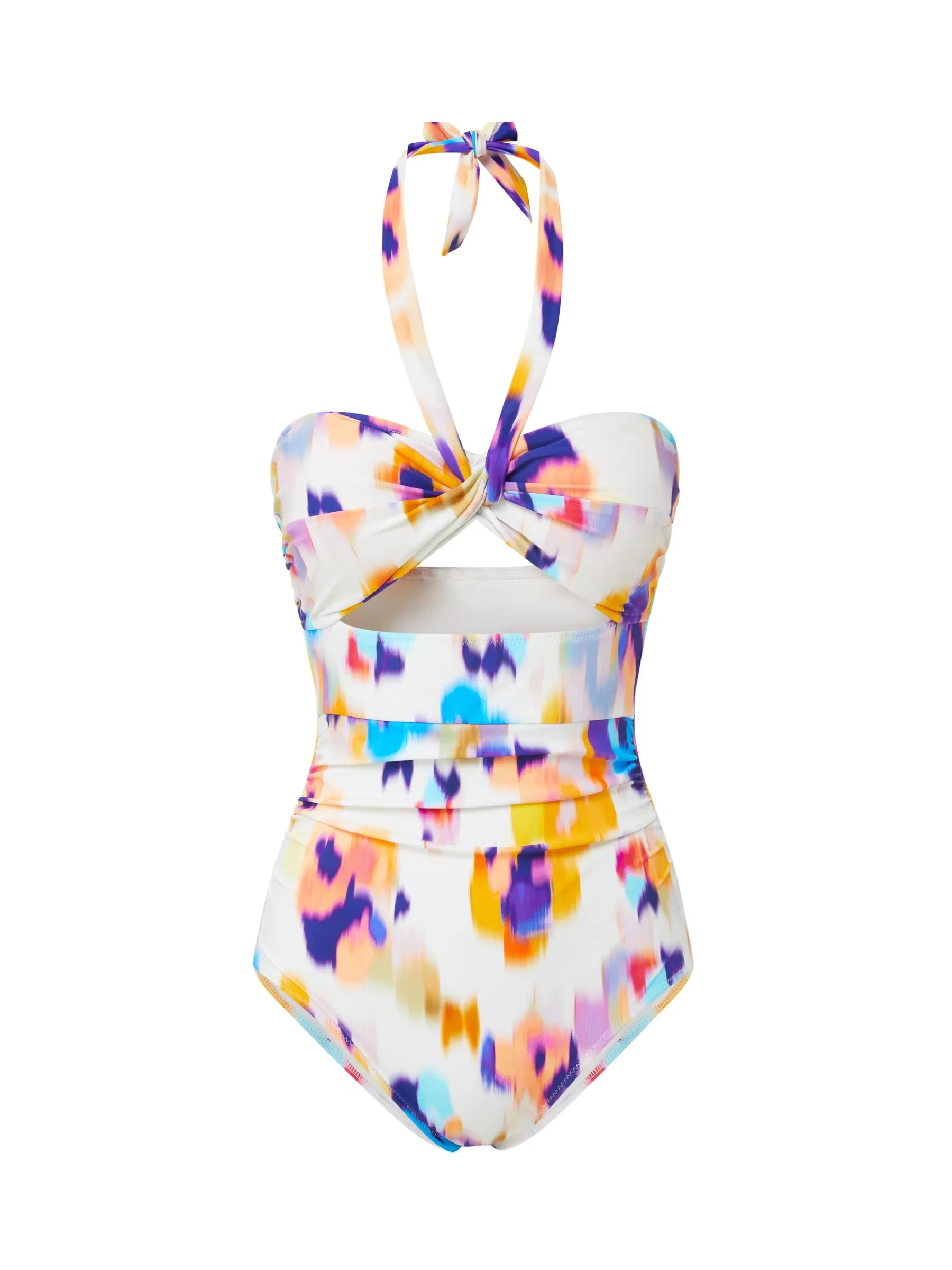 Ella One Piece Floral Ikat Anti Slip Waist Gripper beach trip