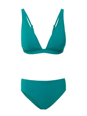 Zero Gravity Fit Jessica Top   Classic Midrise Bottom in Petrol