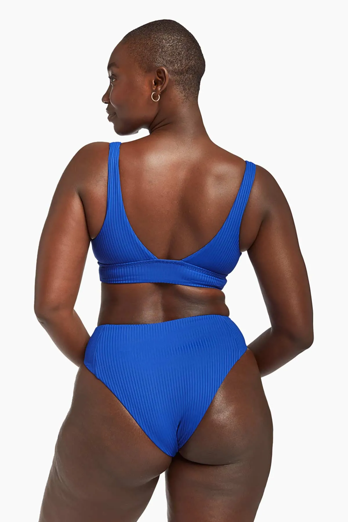 Durable Strap Anchors Layered Support System Sienna Tank - Lagoon EcoRib