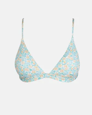 Sunburst Floral Bralette Top Tagless Design