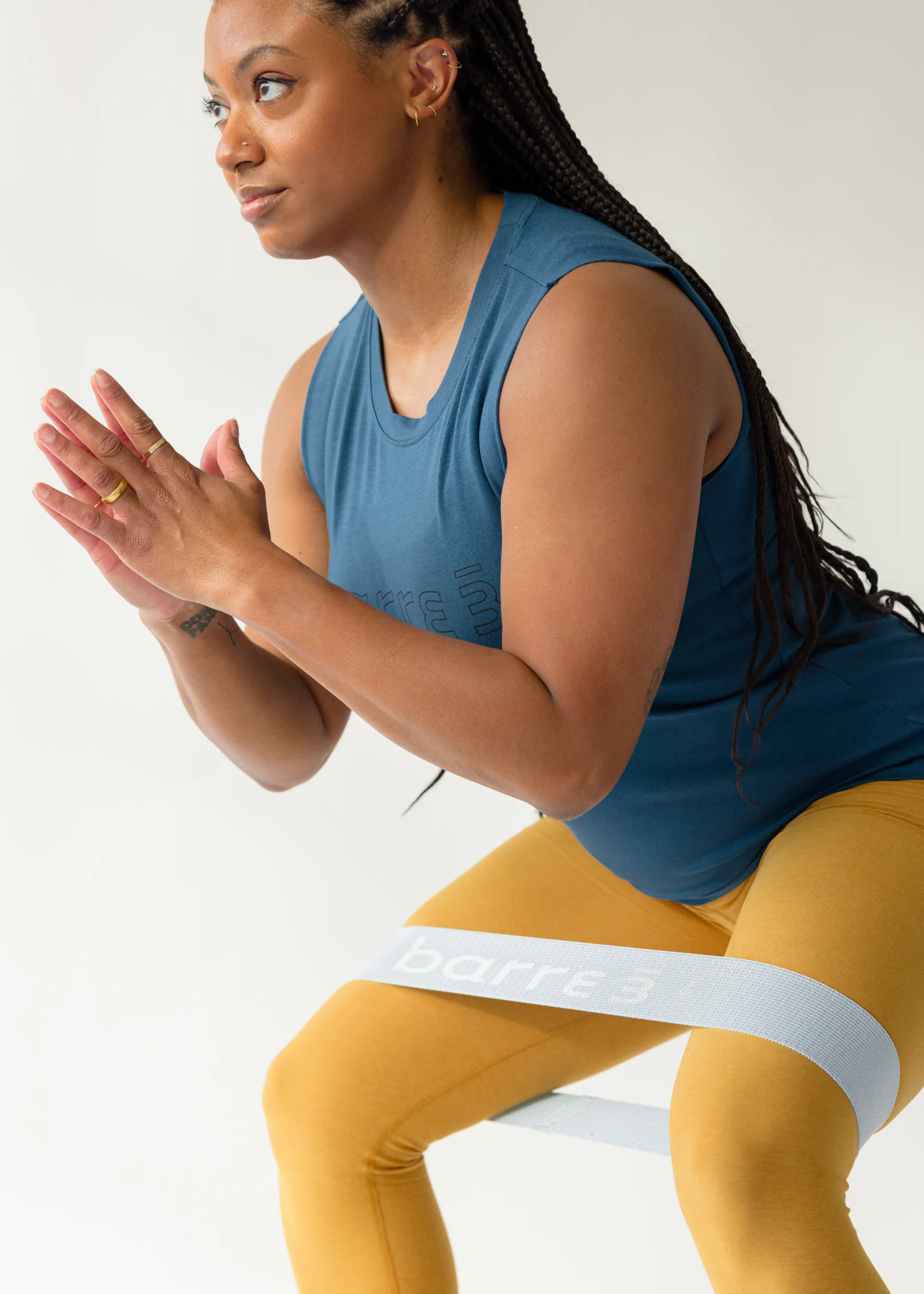 Signature Muscle Tank - Dusk Blue HeatReflective Lining Active Gear