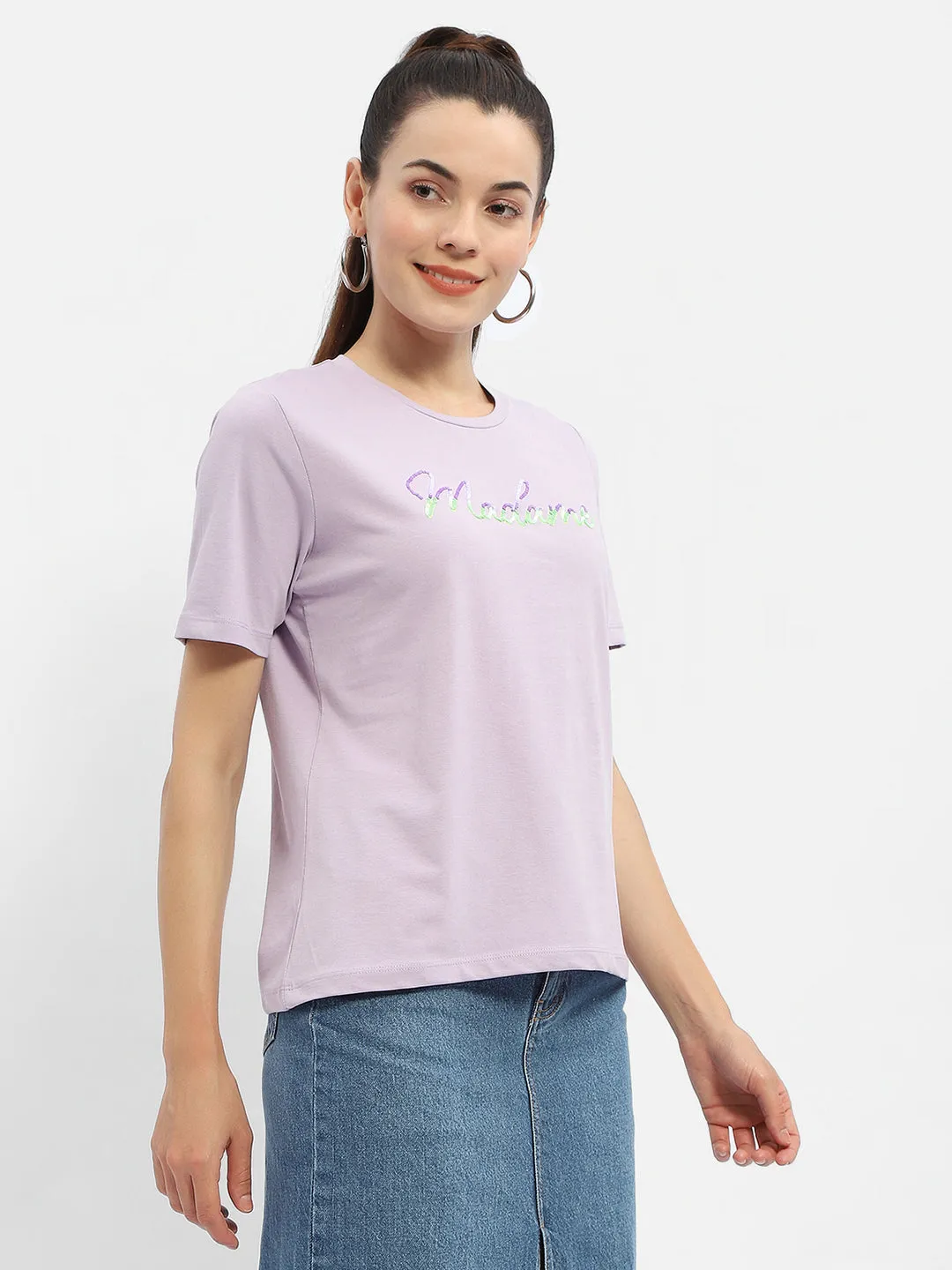 Madame Mauve T-Shirt Recycle Glow