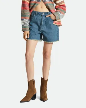 Lomas Short - Vintage Indigo Tight Fit Quick Release Fastener