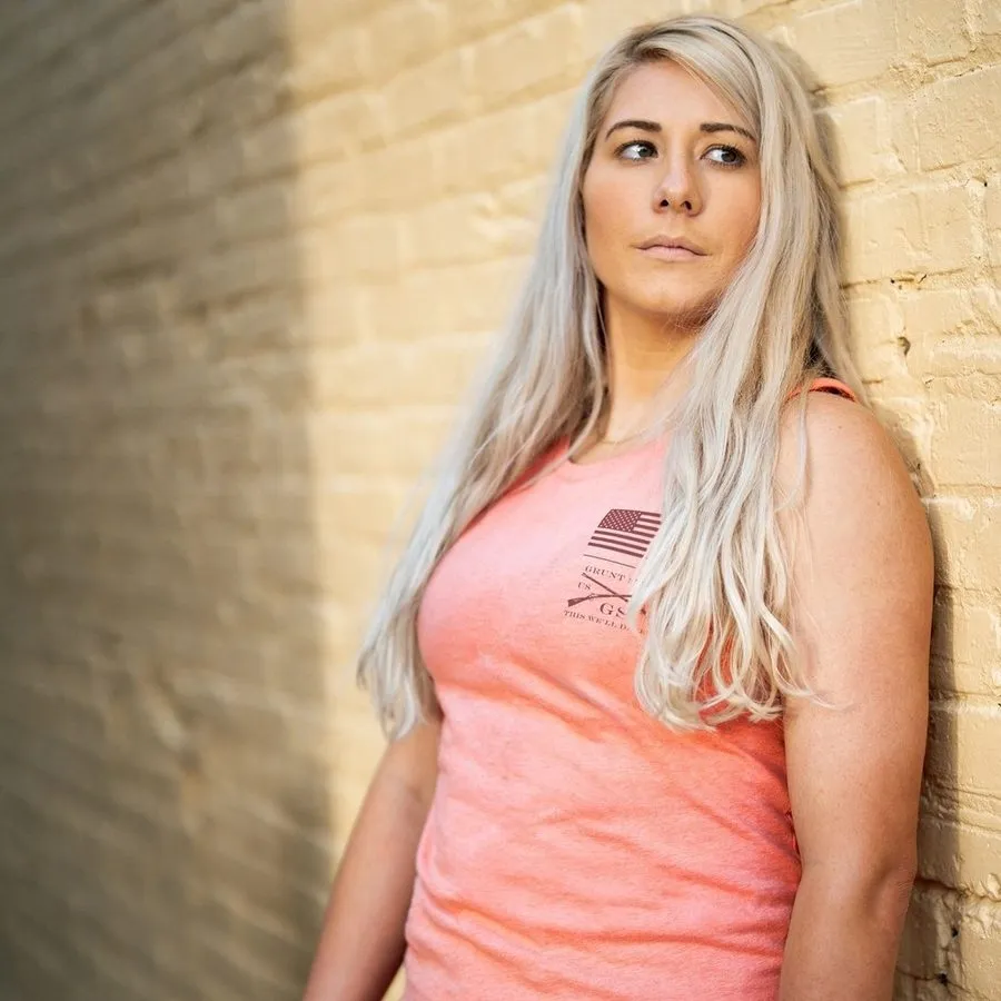 Heritage - preserving Women's Strength Through Suffering Everyday Tank - Heather Sunset