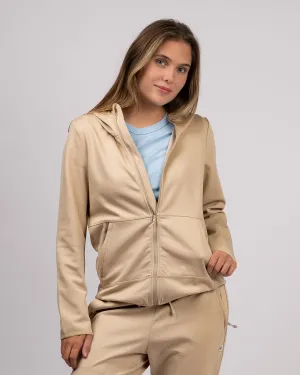 Women's Nina Zip-Up Hoodie snap buttoned