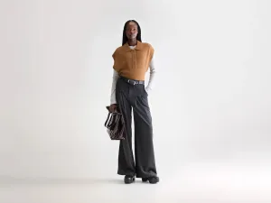 Sixtine tailored trousers (252 / W / ANTHRACITE) High Quality Material