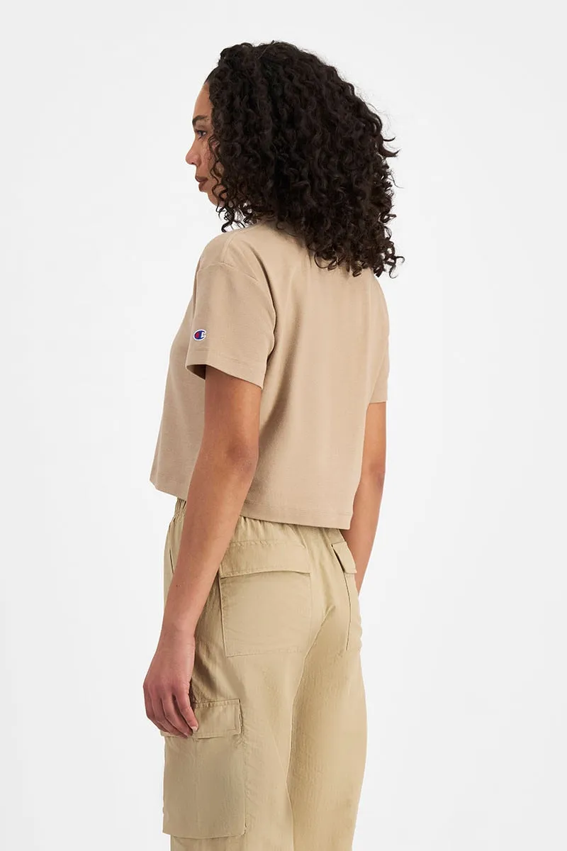 Daily Comfort Comfortable Shape Champion Women's Rochester Base Tan Tee