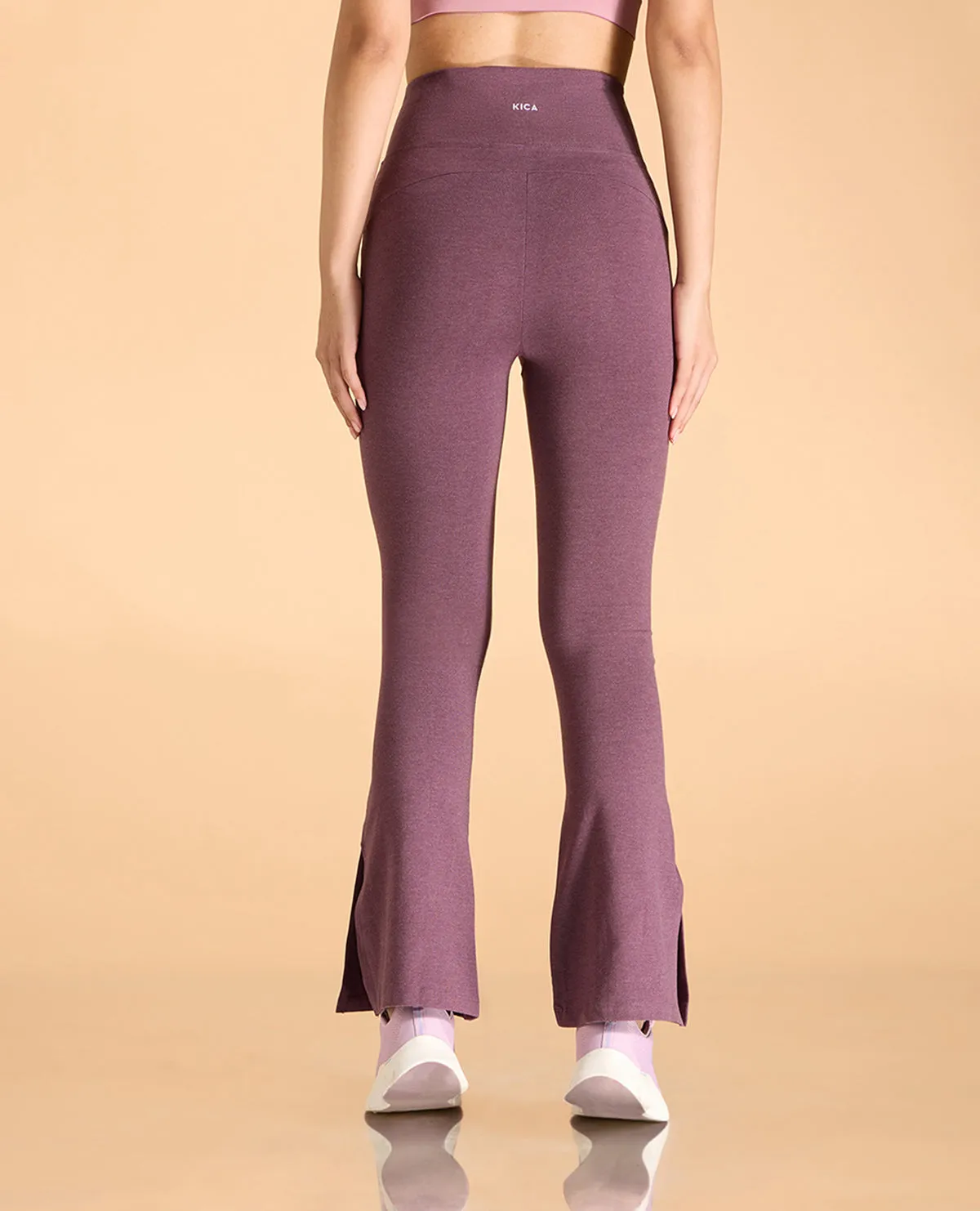 Criss-Cross Cotton Flare Pants NonIrritatingSeams