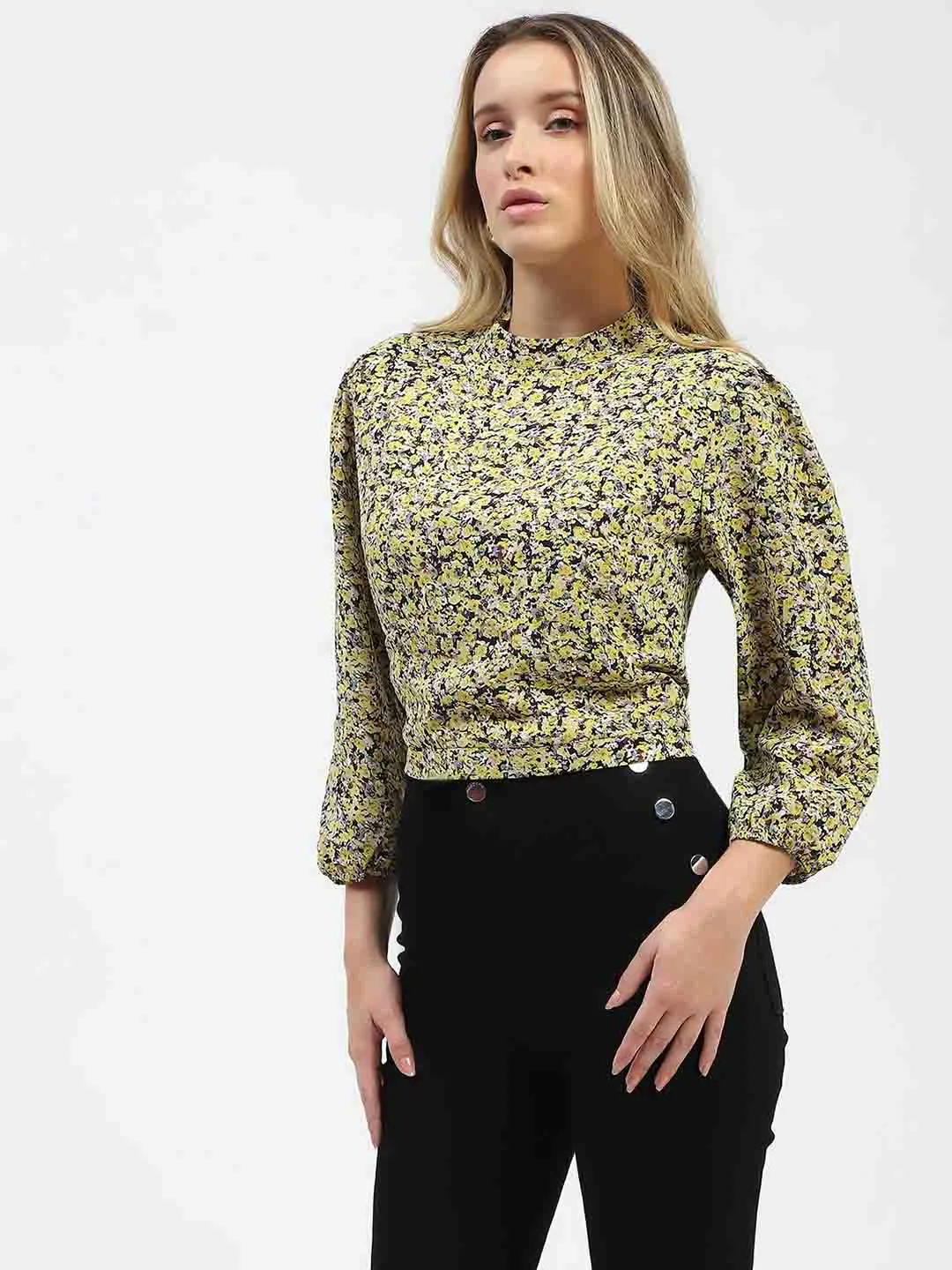 PillingResistant Tagless Design Madame Citrus Top
