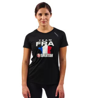 Summer Outfit QuickDrying Material SPARTAN France Team Tee - Women's