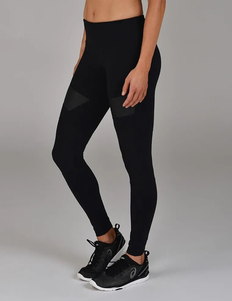 Glyder Rider Legging - Black Eco Shopper Compression Support Simple Form