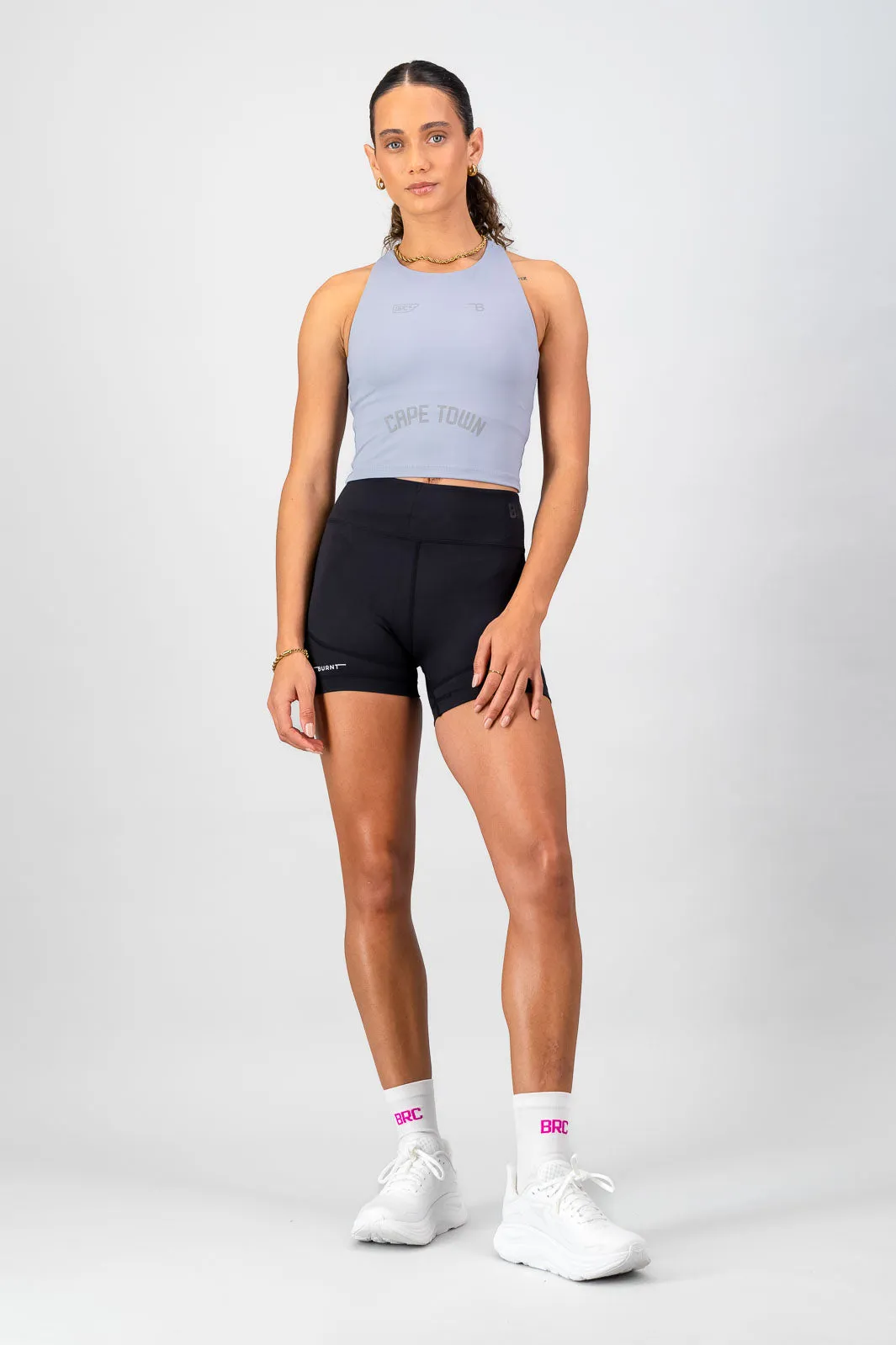 Heat Transfer Logo Application SpeedRacer CPT Supportive Tank - Grey
