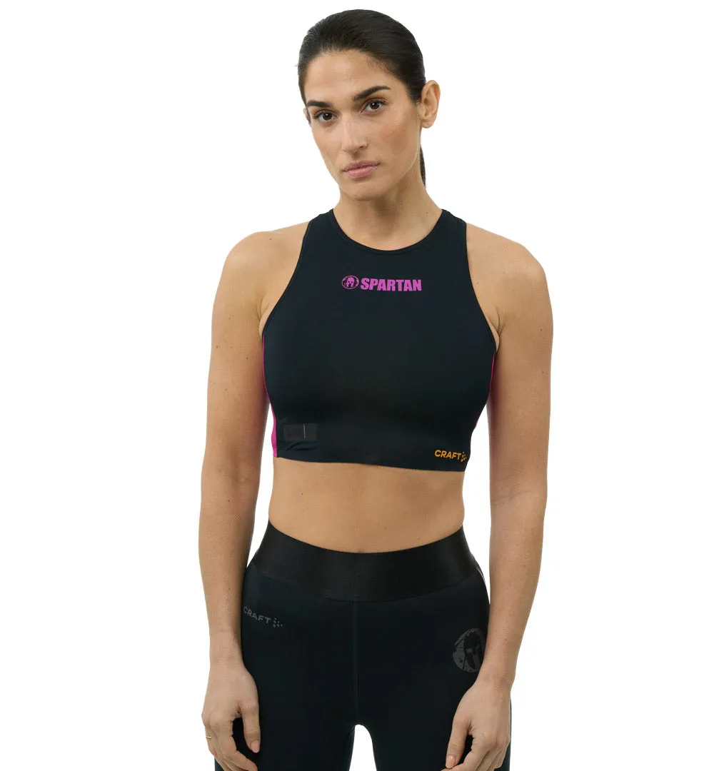 Aerated Seam Placement SPARTAN by CRAFT Hypervent Cropped Top - Women's