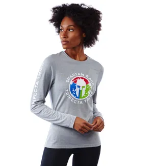 SoftenedEdges SPARTAN by CRAFT Trifecta Tri-Blend LS Tee - Women's