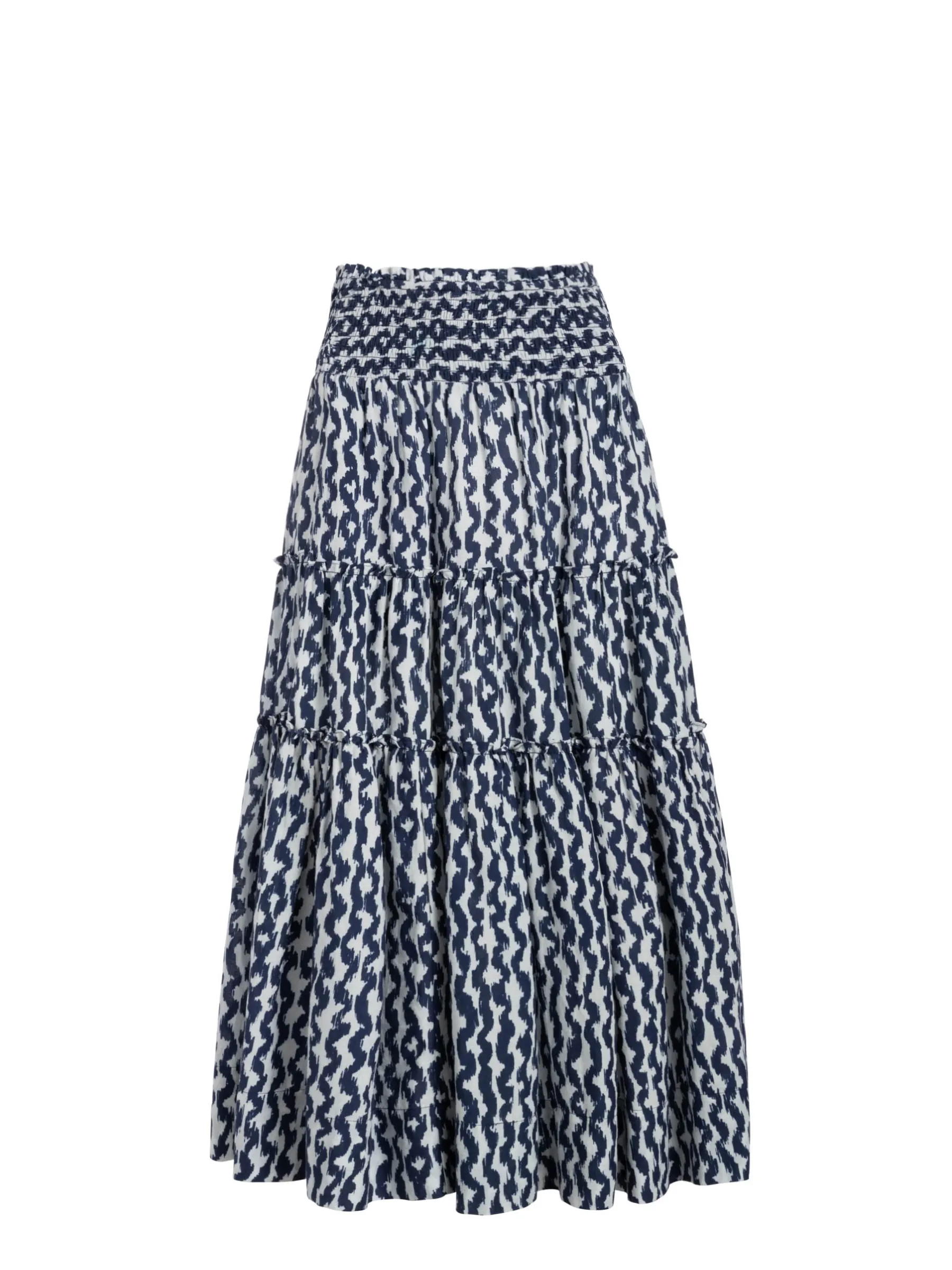 Charlie Skirt In Elysia Waves Street Vibe