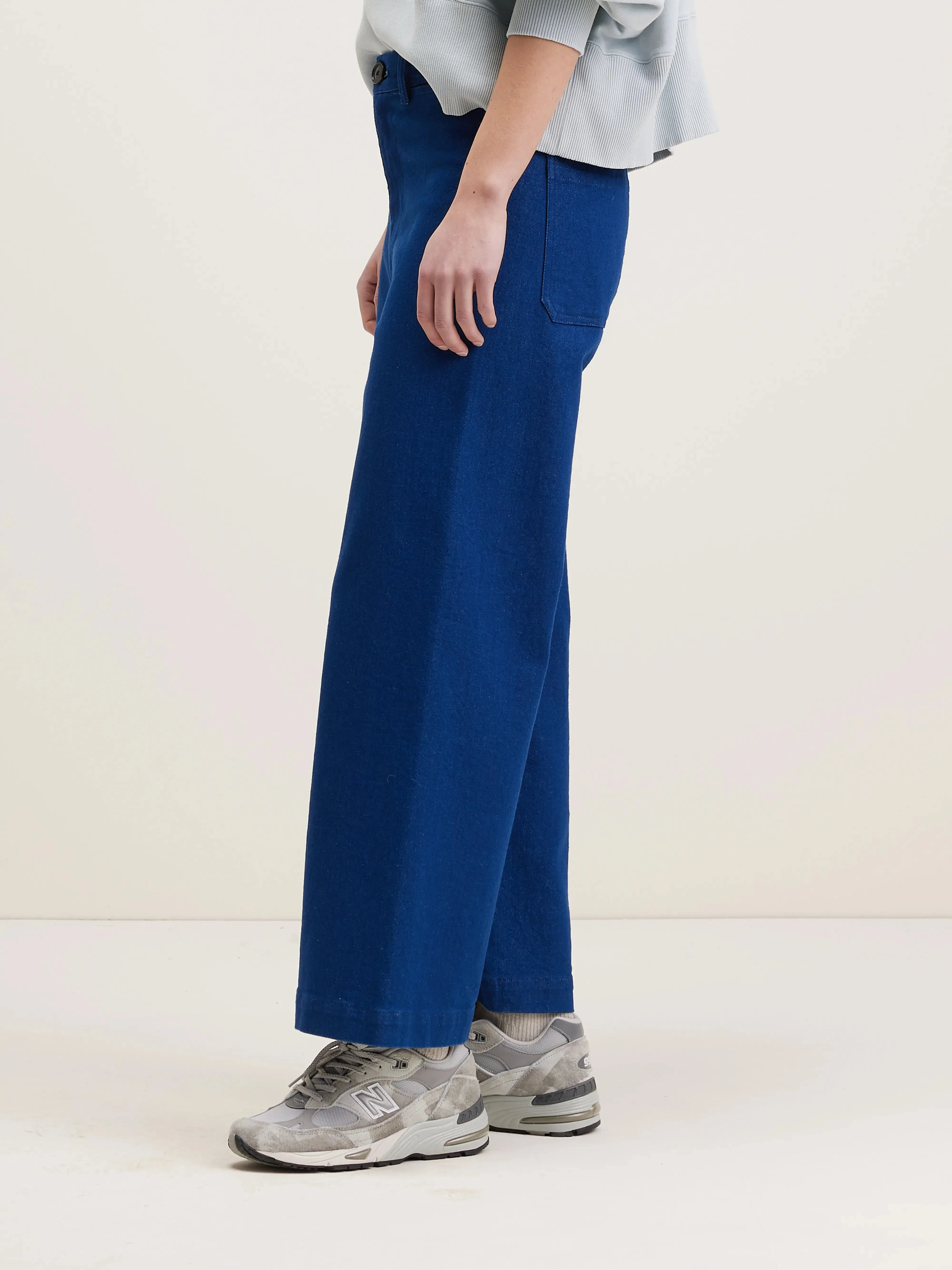 Lotan wide trousers (242 / W / ONE WASH) Flexible Fit