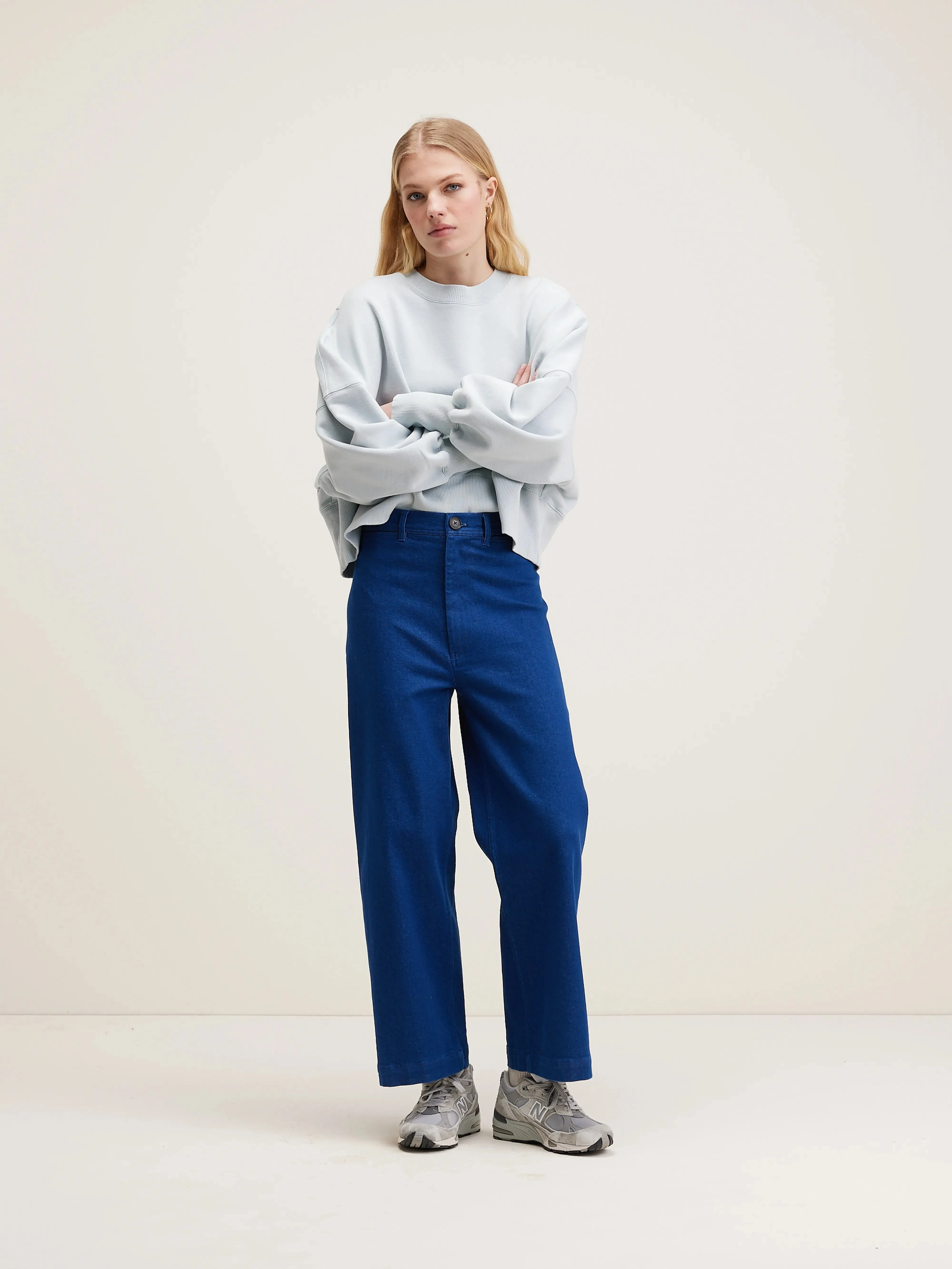 Low Bulk Design Comfy Look Lotan wide trousers (242 / W / ONE WASH)
