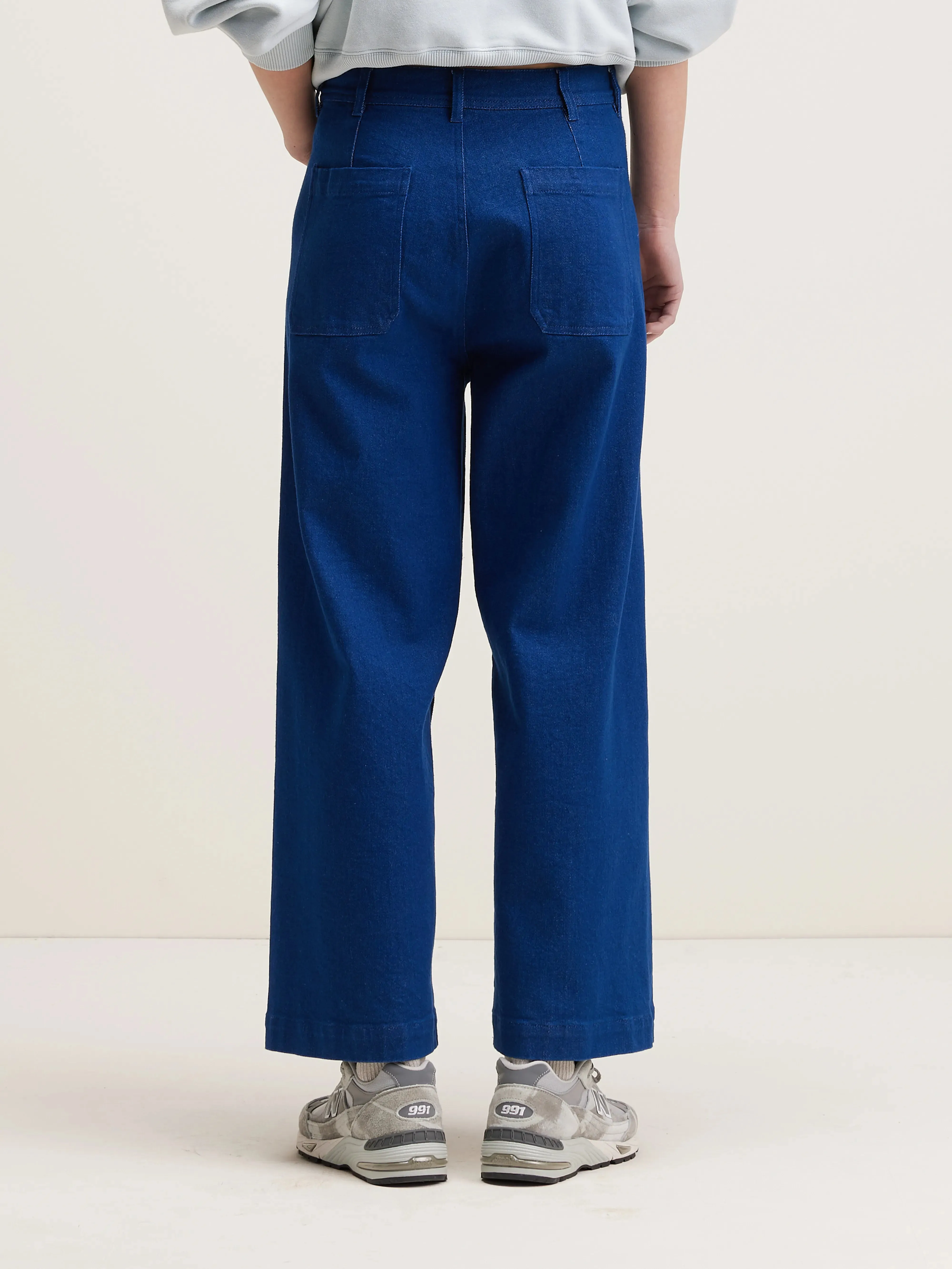Built-in shorts Lotan wide trousers (242 / W / ONE WASH)