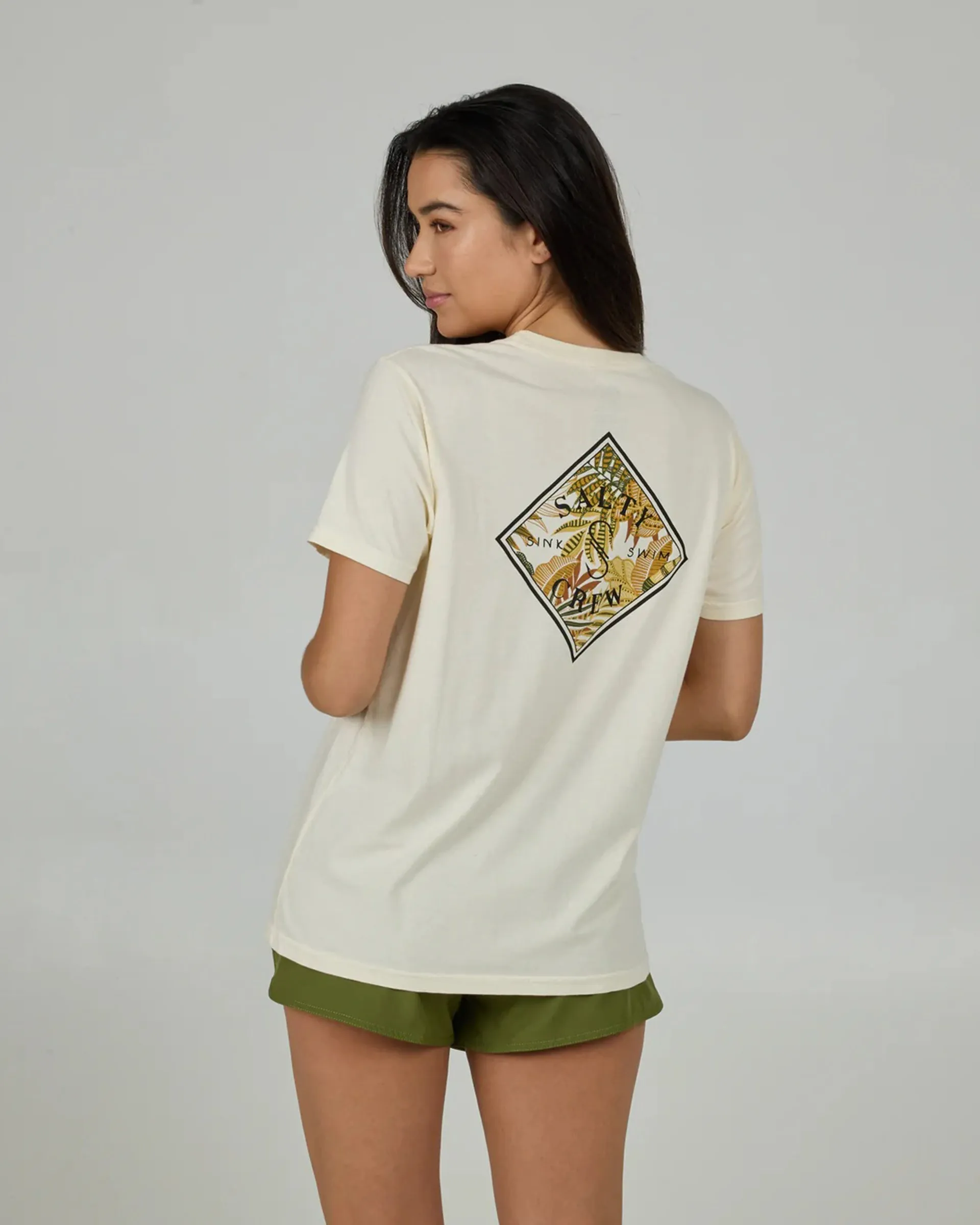 Tippet Fill Boyfriend S/S T-Shirt - Off White Comfortable and stylish