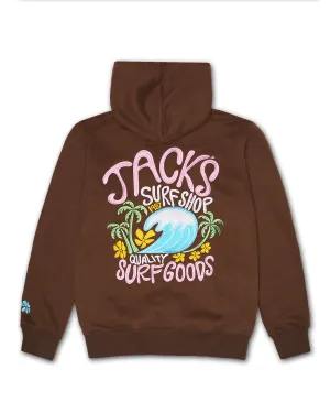 Cozy All Season Daily Active Paradise Embroidered Pullover Hoodie