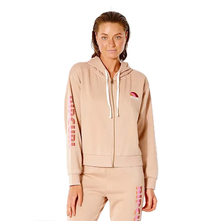Team Pride Fashion Layering Wave Shapers Zip Through Hoodie