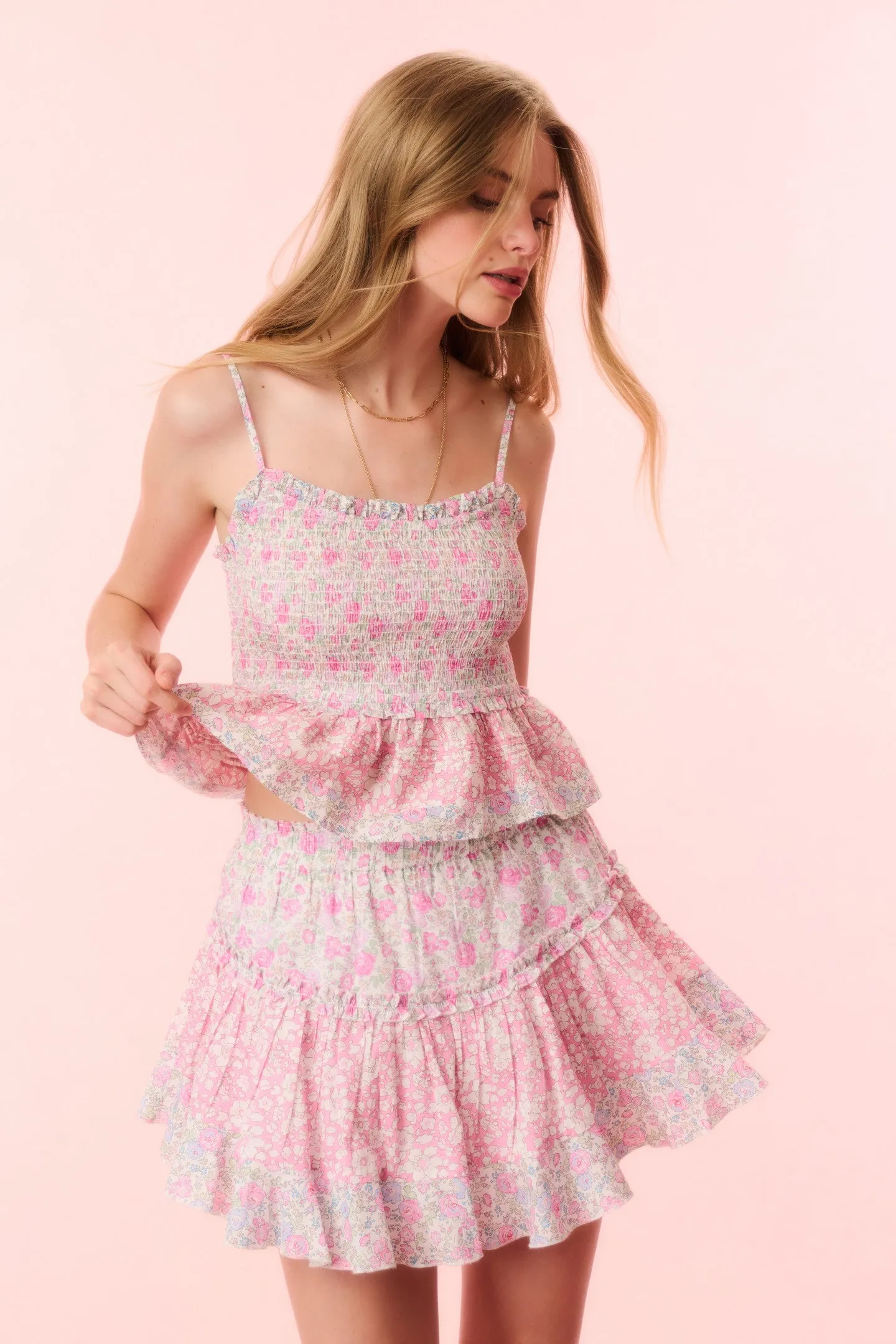 Cruise Attire Bardon Liberty Fabric Mini Skirt