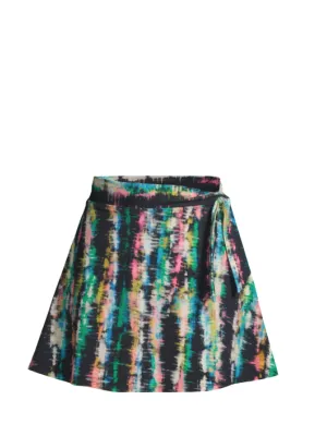 Flexible Back Closure Amy Swim Skirt Bimini Sky