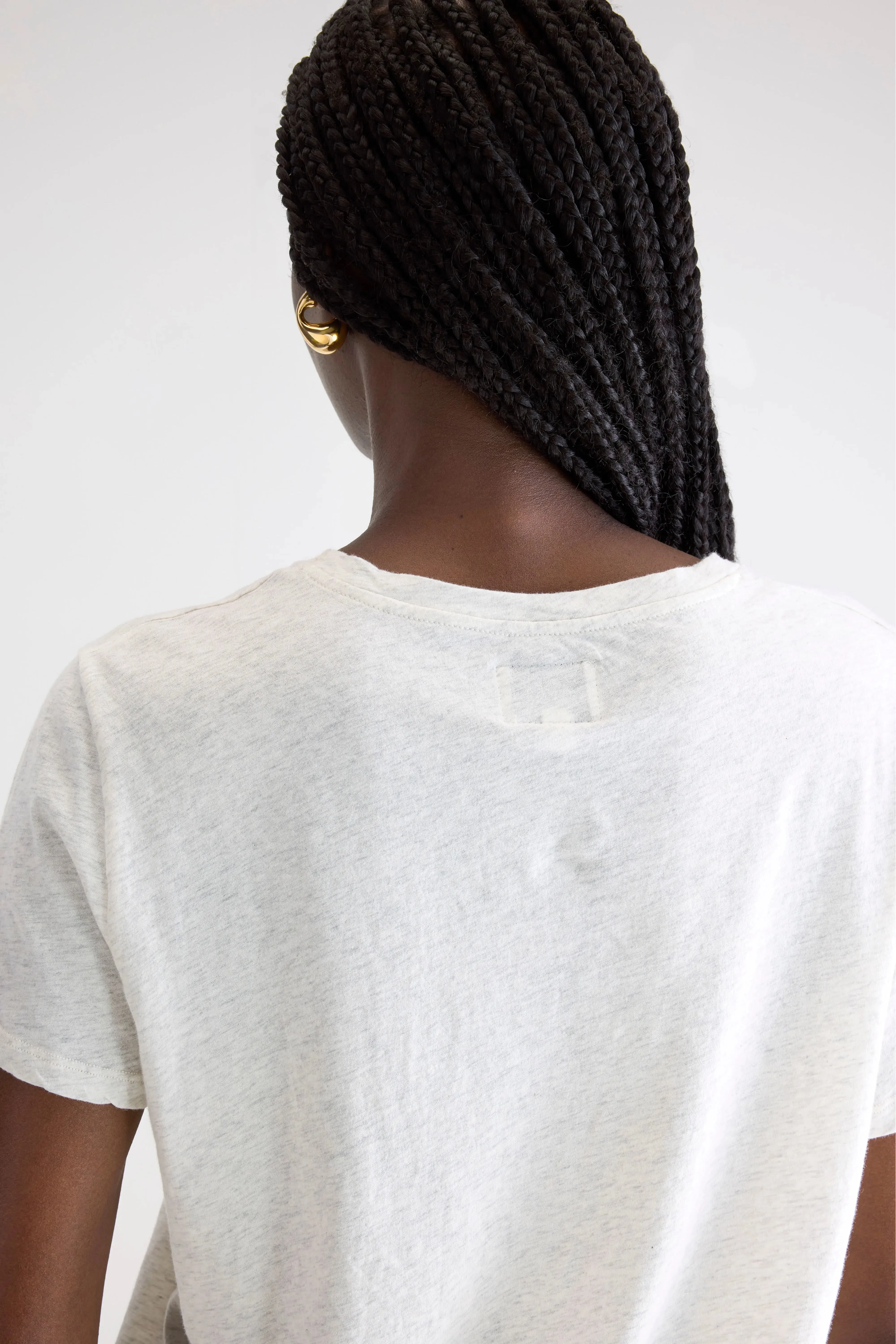 Covi short-sleeve t-shirt (252 / W / OYSTER) discount offer color blocking