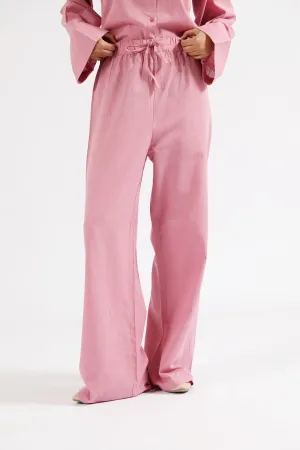 MoistureWicking WIDE LEG LINEN TROUSERS