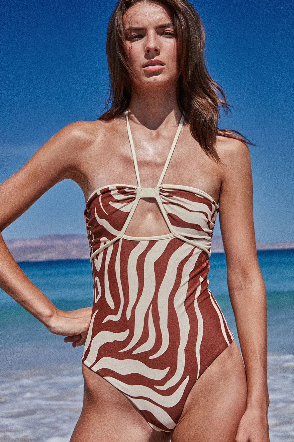 Lightweight Padding Sea Salt One Piece