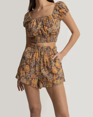 Fitness Ready QuickDryTechnology Oasis Floral Short