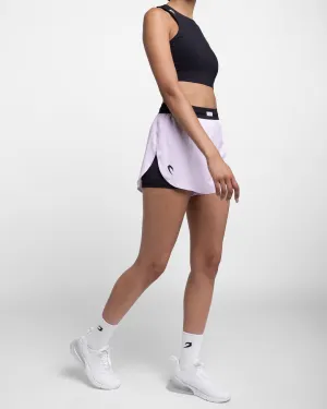 Foldable style Tunero 2-in-1 Shorts - Lilac