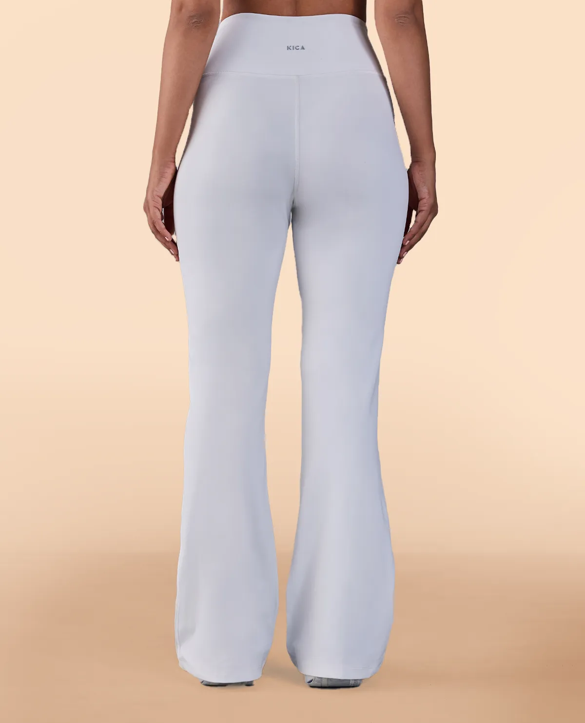 QuickDryTech Formal Flare Pants in Second SKN White