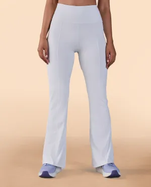 Stay Fresh Indoor Comfort Formal Flare Pants in Second SKN White