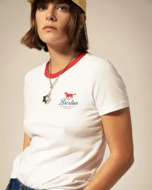 Leisure Activity Fitted Crew T-Shirt - White adults' Layerable Look