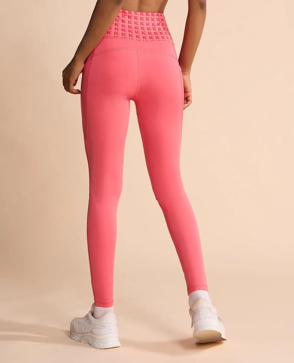 Work Commute Extra Soft Women Cross Waist Mid Rise Leggings Apple