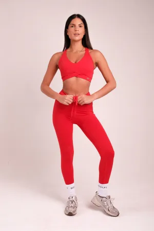 Daily Gear Hybrid High Waisted Leggings Poppy