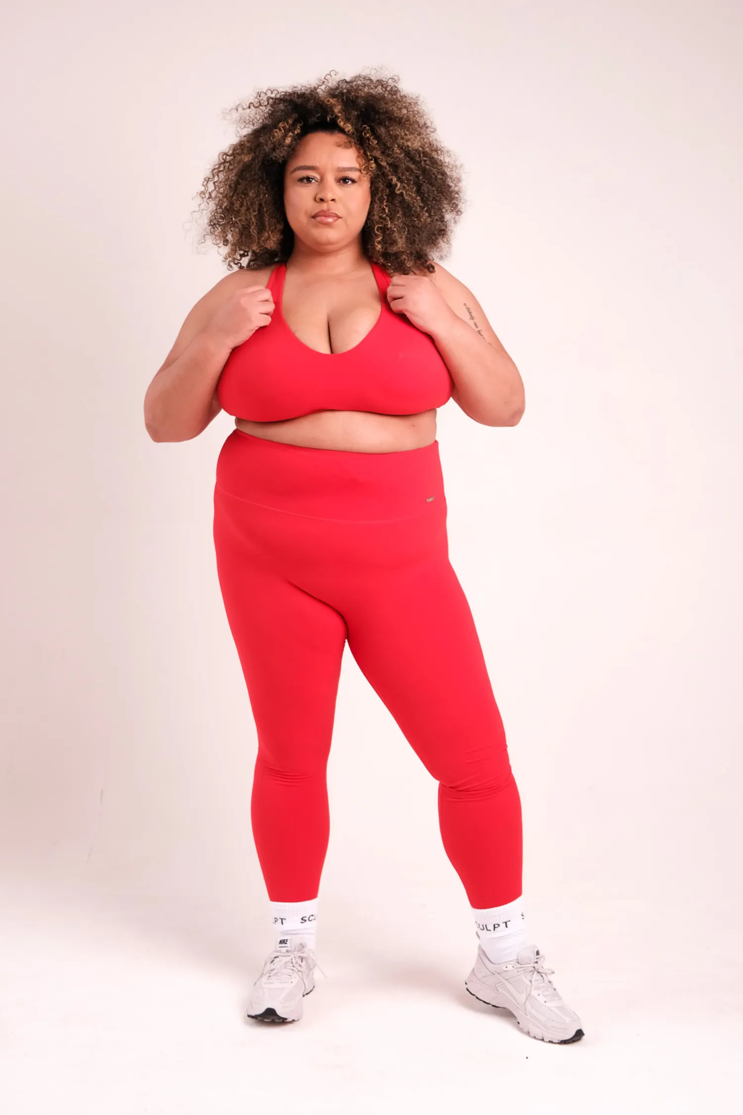 Move Friendly Double Layer Maternity Wear Hybrid High Waisted Leggings Poppy